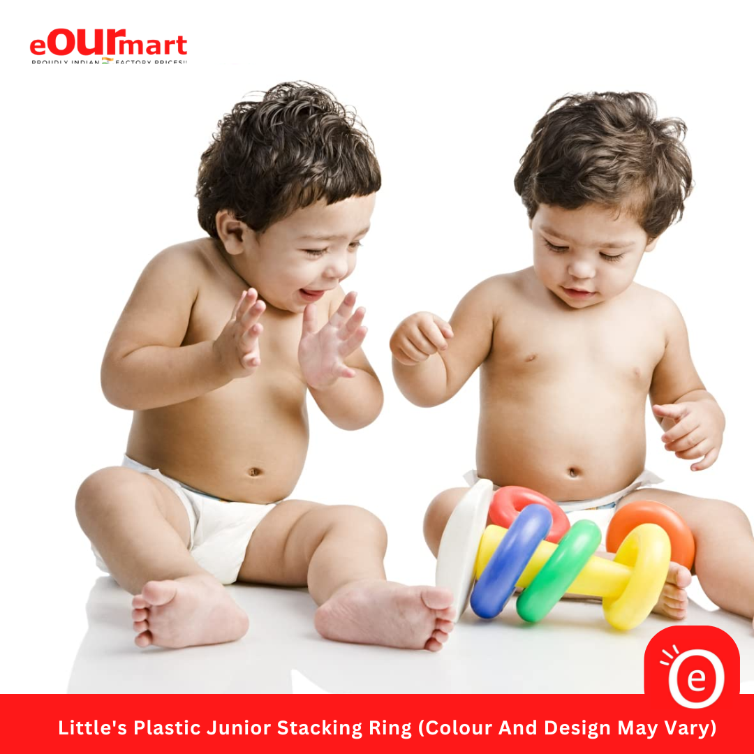 Little's Plastic Junior Stacking Ring (Colour And Design May Vary ...