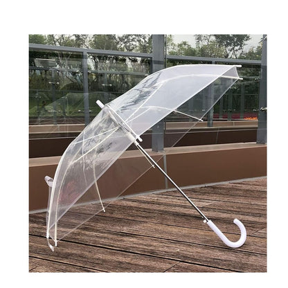 Umbrella Transparent, Durable Transparent Clear Umbrella @89.90/-(21 Inch, 8 Stick)