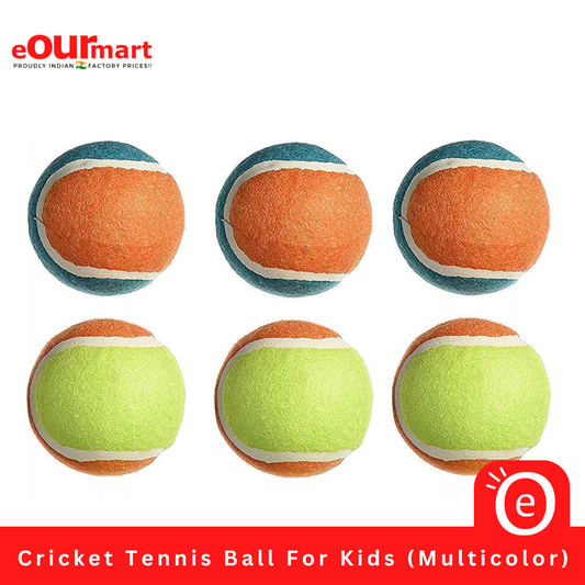 Cricket Tennis Ball For Kids (Multicolor)