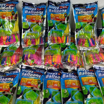 Holi Magic Balloon Set –  1 Packet, 111 Pcs @59.90/- Instant Fill Water Balloons for Kids & Adults | Festival Fun