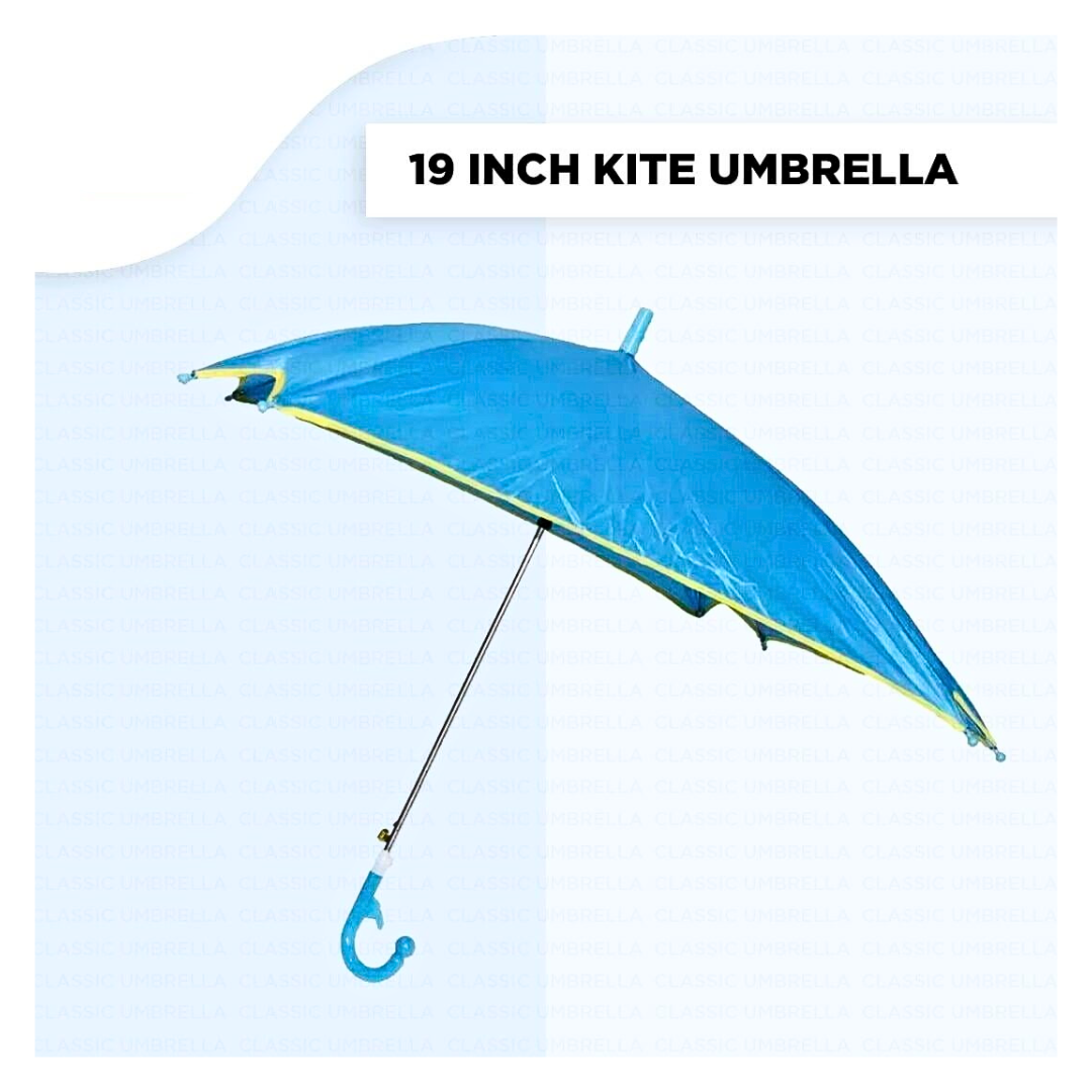Kite Shape Umbrella For Kids, Size - 19 Inch, Colour May Vary