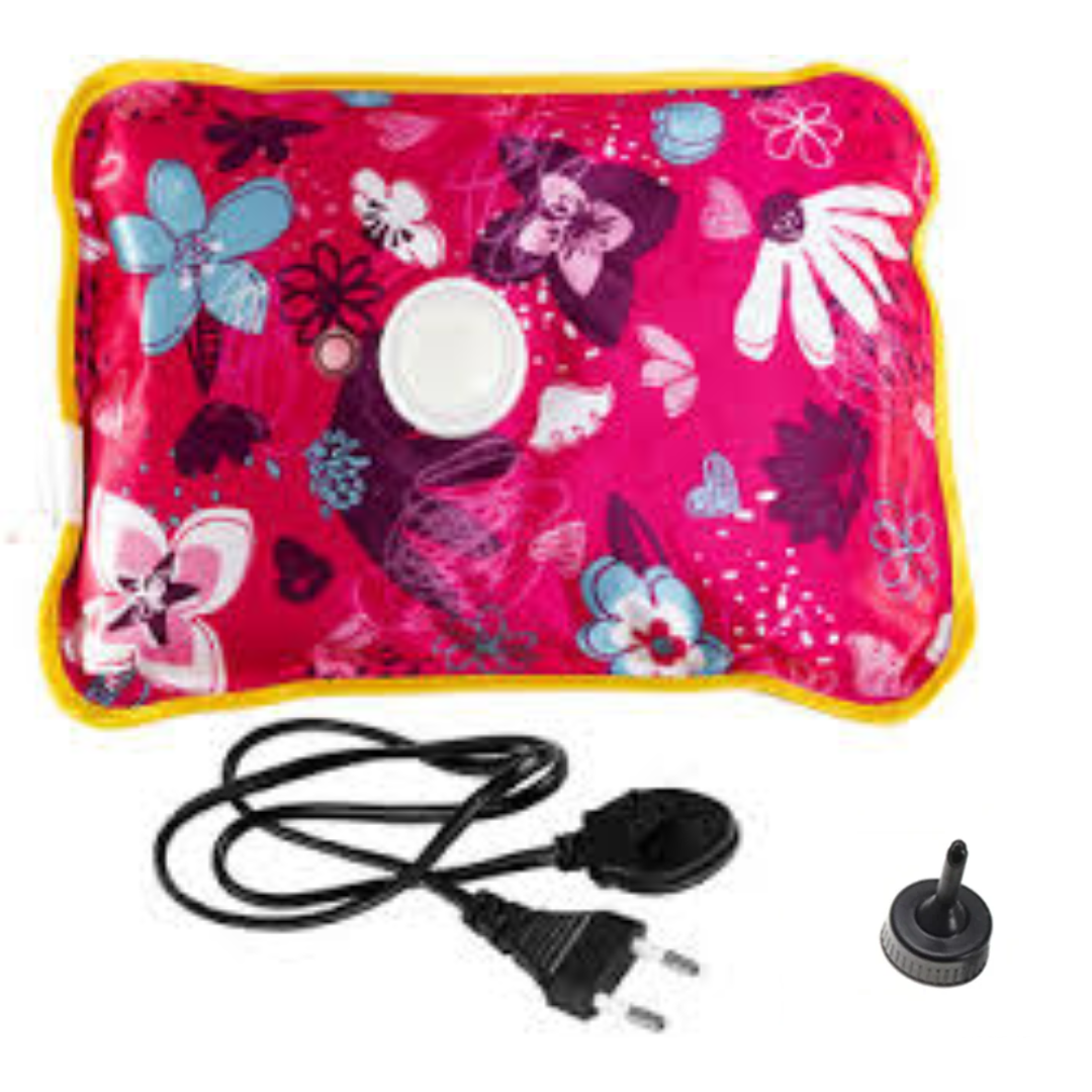 Hot Water Bag Heating Bag Gel hot Water Bag hot bags for pain relief hot water bags electric hot pack heat pad electric for pain relief electric heating pad for back pain Men & Women with Charging Cord (Multicolour), , MOQ 100 Pcs,@59.90/-