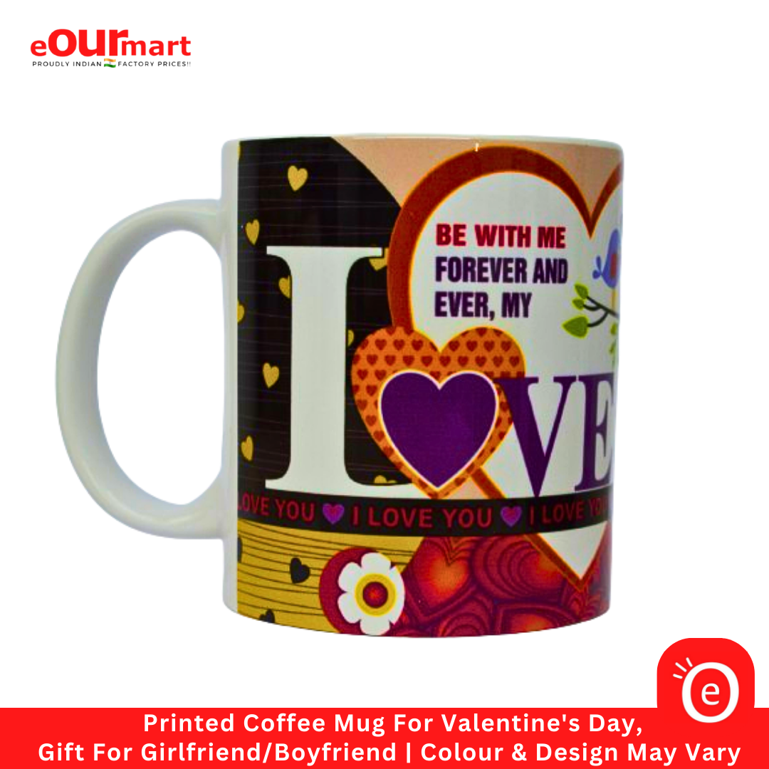 Printed Coffee Mug For Girlfriend/Boyfriend