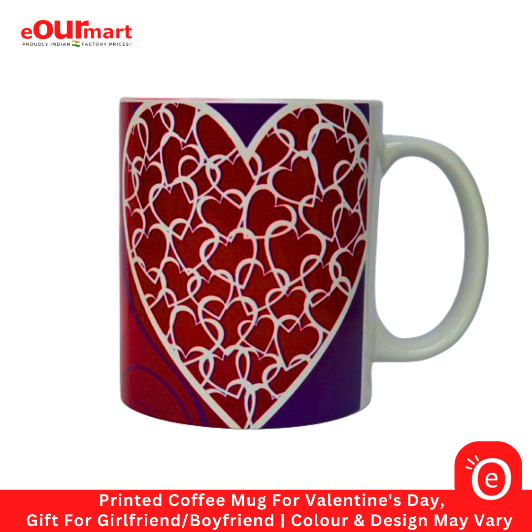 Printed Coffee Mug For Love Couple, Gift For Girlfriend/Boyfriend