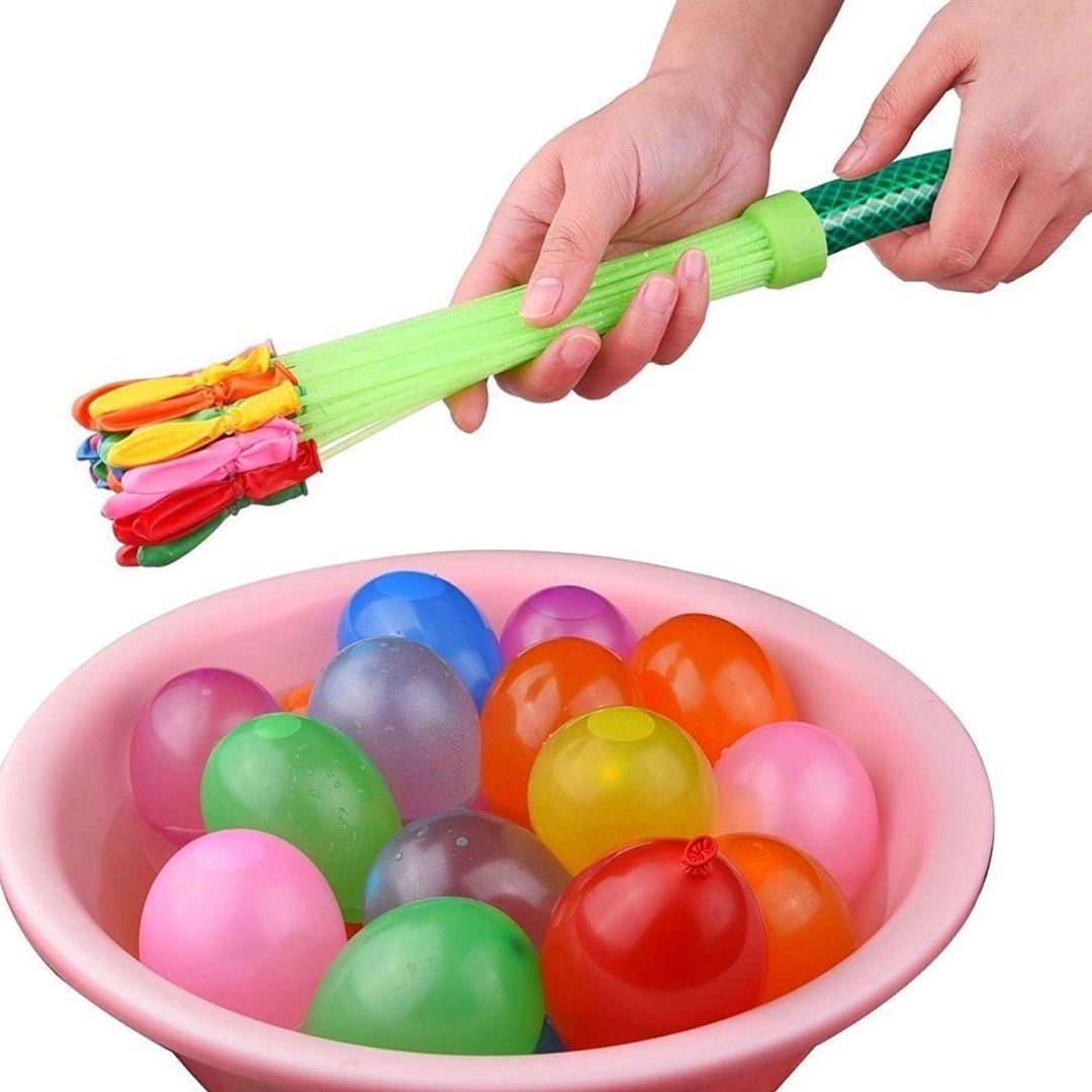 Holi Magic Balloons 10 Packets At Factory Price, 111 X10 = 1110 Pcs @499/- | Easy Fill | Outdoor Holi Games