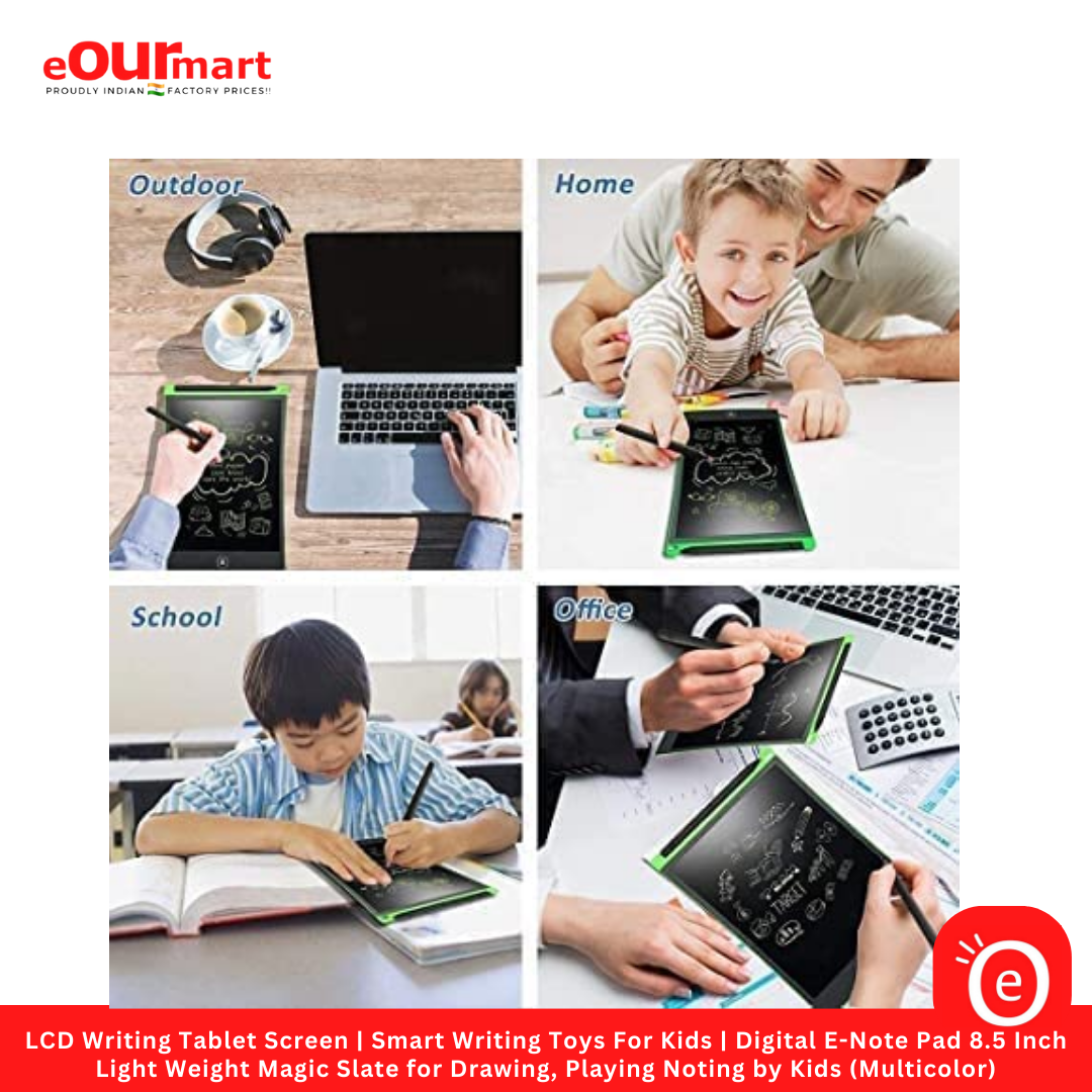LCD Writing Tablet Screen | Smart Writing Toys For Kids | Digital E-No ...