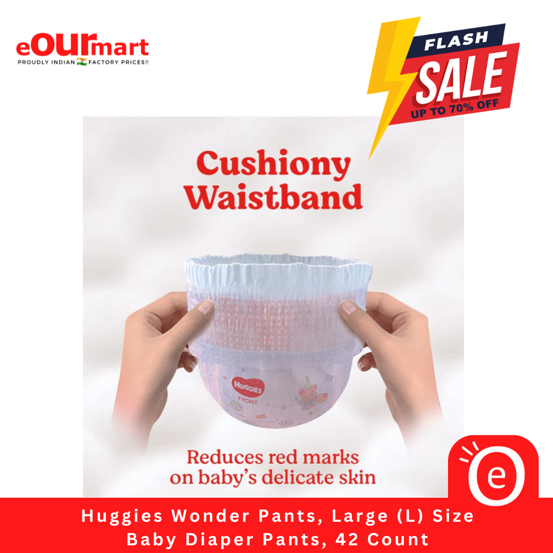 Huggies Diaper Pants with Bubble Bed Comfort Online, Large, Pack