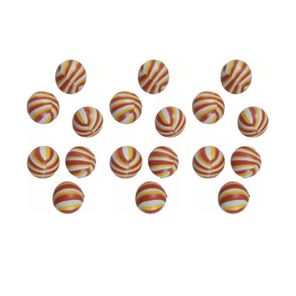 Plastic Cricket Ball Kharbuja Ball For Kids- (Multicolour, Standard Size)