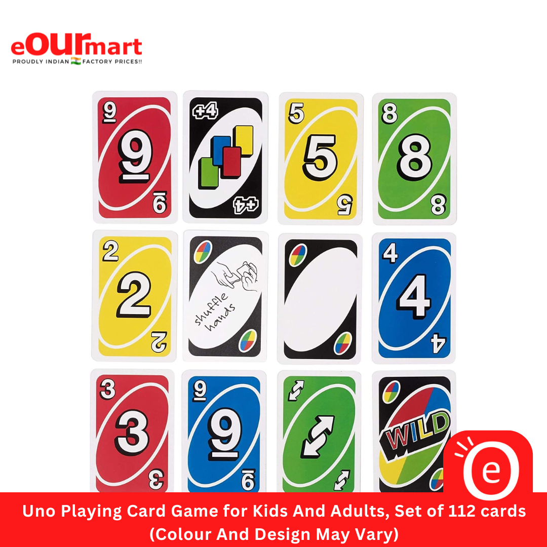 Uno Playing Card Game for Kids And Adult