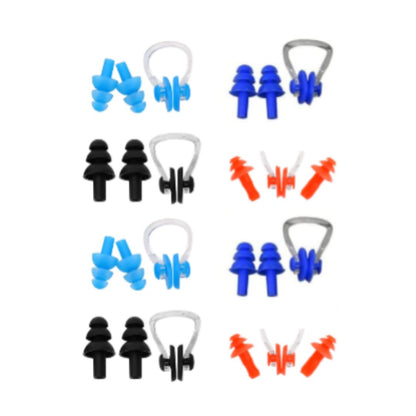 Silicone Swimming Nose Clip with Ear Plugs