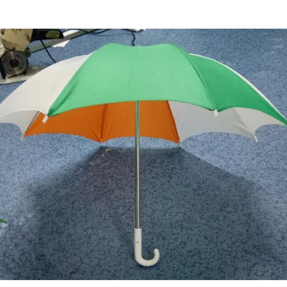 Tiranga Umbrella For Kids | 17 Inch Tri Colour Tiranga Umbrella, Manual Open