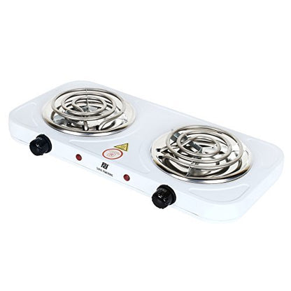 Buy Stove Double Burner @4999  Electric Coil Induction | Lpg Shortage Option | All India Delivery