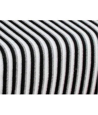 Blanket Relief Fleece Blanket @79.90/- MOQ 200 Pcs for Donation (White and Black)