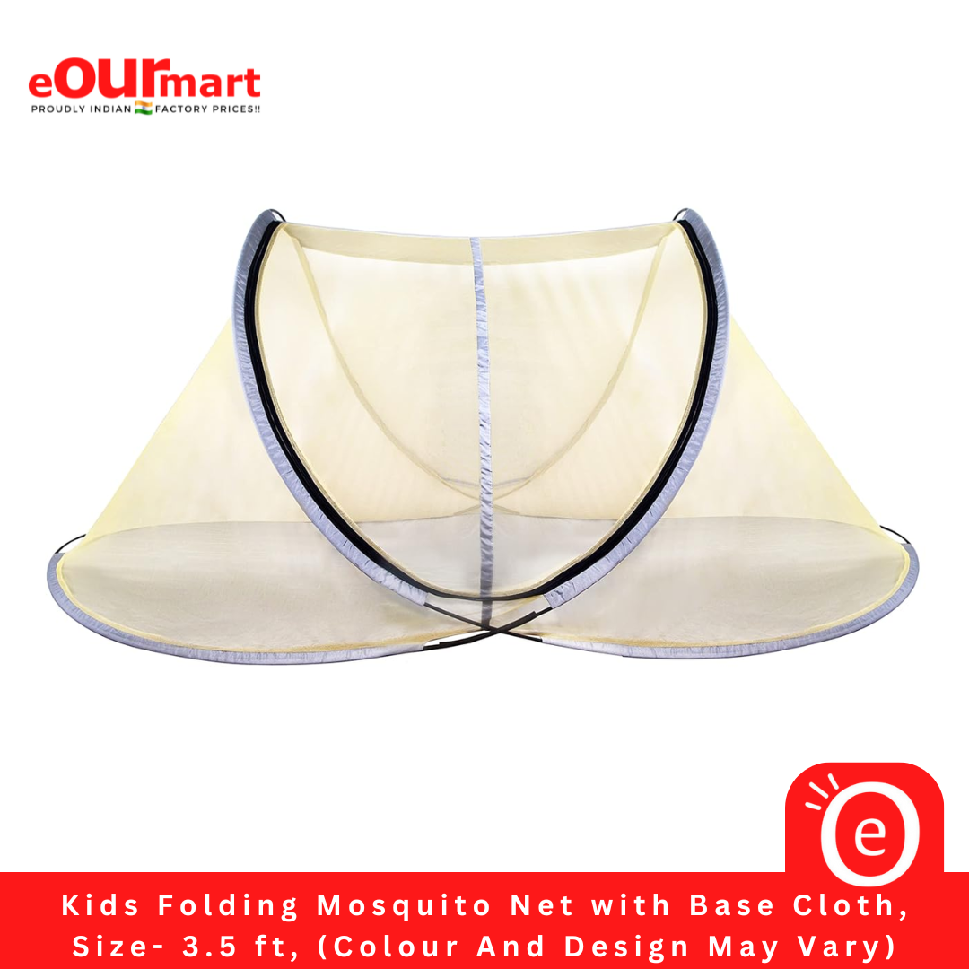 Kids Folding Mosquito Net with Base Cloth