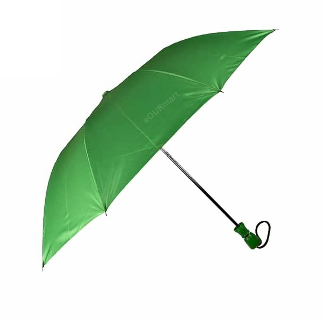 Buy Online Umbrella 2 Fold 21 inch, Manual @90/- Factory Price - All India Delivery, Multicolor (Handle Design May Vary)