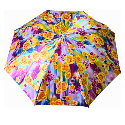 Buy Online Umbrella 2 Fold  Floral Design @139.90/- Factory Price - All India Delivery (Multicolor, MOQ 50 Pcs - 6995/-)