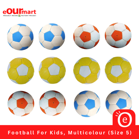 Football For Kids, Multicolour (Size 5)