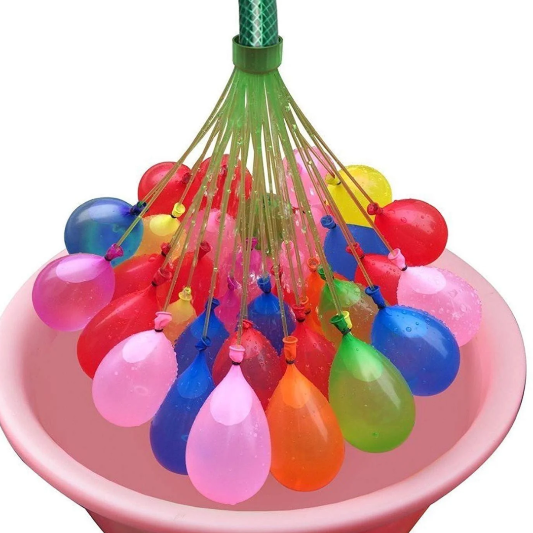 Holi Magic Balloons 10 Packets At Factory Price, 111 X10 = 1110 Pcs @499/- | Easy Fill | Outdoor Holi Games