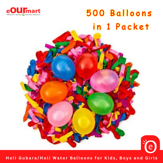 Holi Balloons/Holi Gubbare - Water Balloon For Holi Mega Pack Of 500 Pcs