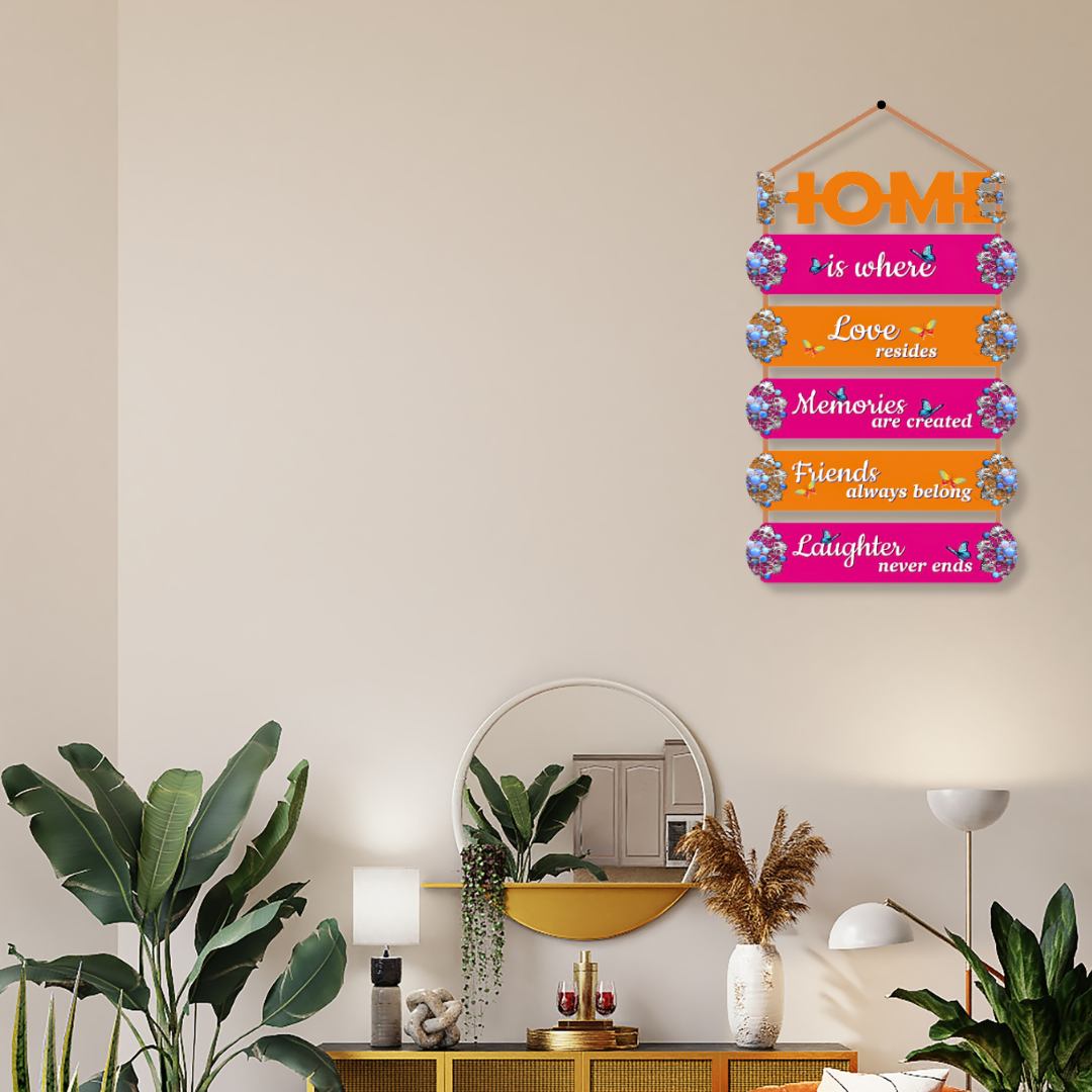 Wall Hanging Wholesale B2B@ ₹110 MOQ 48 Pcs Factory Price | Wall Hangings Motivational Quotes on Home Lovely Memories | Wall Decor, Wall Art for Home Decoration for Livingroom, Bedroom (12X24 Inch)