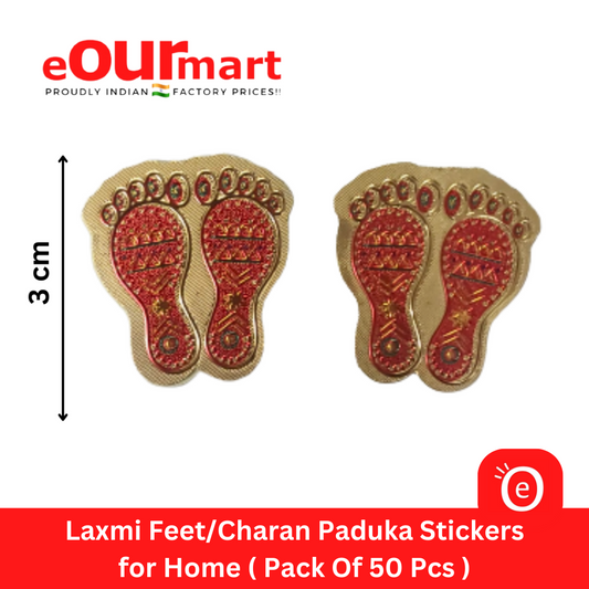 Laxmi Feet/Charan Paduka Stickers