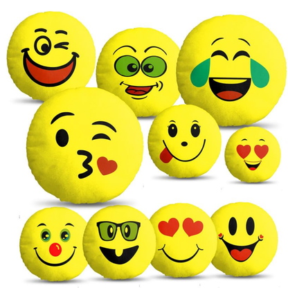 Smiley Cushion Emoji | Smiley Fabric Cushions Pillows | Smiley Pillow Cushion Soft Toys Stuffed Plush for  Home | Sleeping Pillow for Girl Birthday Gift, Valentine's Day