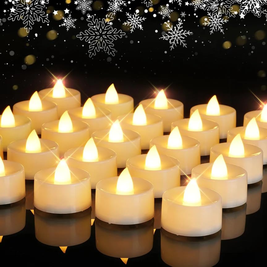 Diwali LED Flameless LED Tea Light Candles | Smokeless Decorative LED Candles Factory Rate