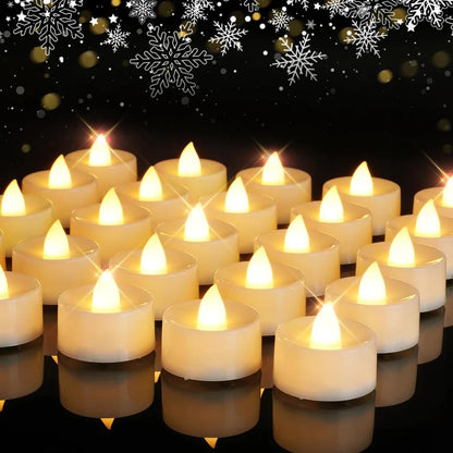 Diwali LED Flameless LED Tea Light Candles | Smokeless Decorative LED Candles Factory Rate