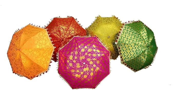 Decorative Indian Umbrella 17 Inch | Single Fold Manual At Factory Rate
