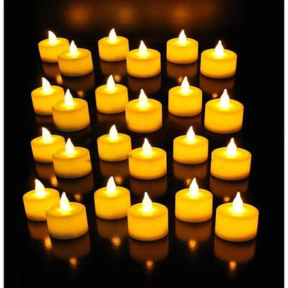 Diwali LED Flameless LED Tea Light Candles | Smokeless Decorative LED Candles Factory Rate