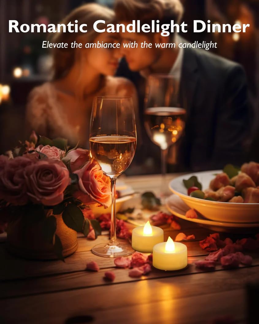 Diwali LED Flameless LED Tea Light Candles | Smokeless Decorative LED Candles Factory Rate