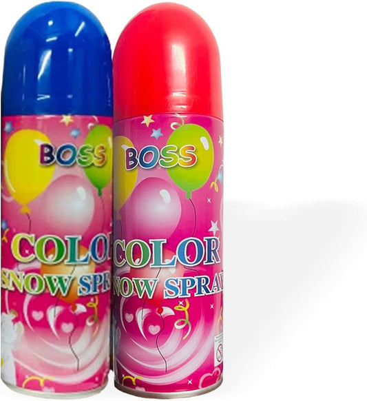 Holi Colour Snow Spray | Holi Rang / Color Snow Spray for Birthday, Christmas, Holi, New Year Party
