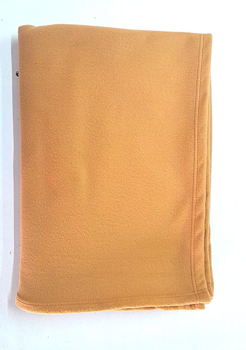 Bus Blanket For Travel, Heavy 60x90 Inch Blanket, MOQ 50 PCS | Soft & High Absorbent 800 gm Blanket,