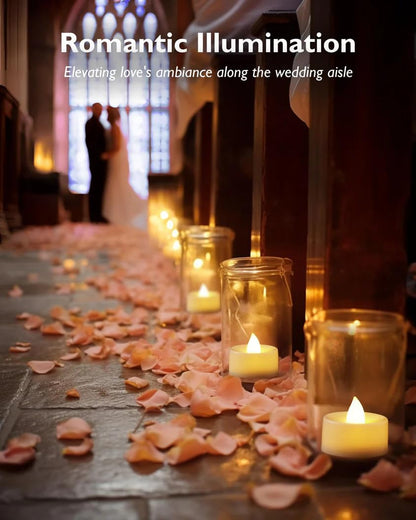 Diwali LED Flameless LED Tea Light Candles | Smokeless Decorative LED Candles Factory Rate