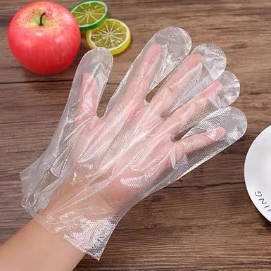 Disposable Hand Gloves - Kitchen Hand Gloves, Disposal hand gloves | Universal Size Gloves | For Gardening And Cleaning