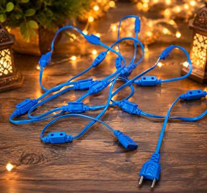 Diwali LED  Light Jointer Wire | Female-Male Connector Factory Rate