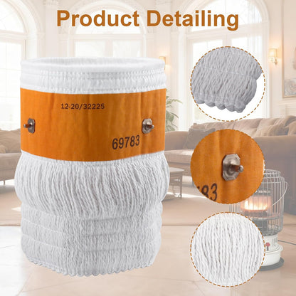 32225 Kerosene Wicks for Kero World KW-24C DuraHeat DH-2300 Dyna-GLO CV-2300&RMC-95C Envirotemp CV-2300 Keroheat CV-2300，Kerosene Heater Replacement Wicks