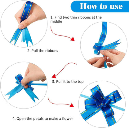Diwali Gift Packing Bows | Decorative Ribbon Bows for Gift Wrapping At Factory Rate