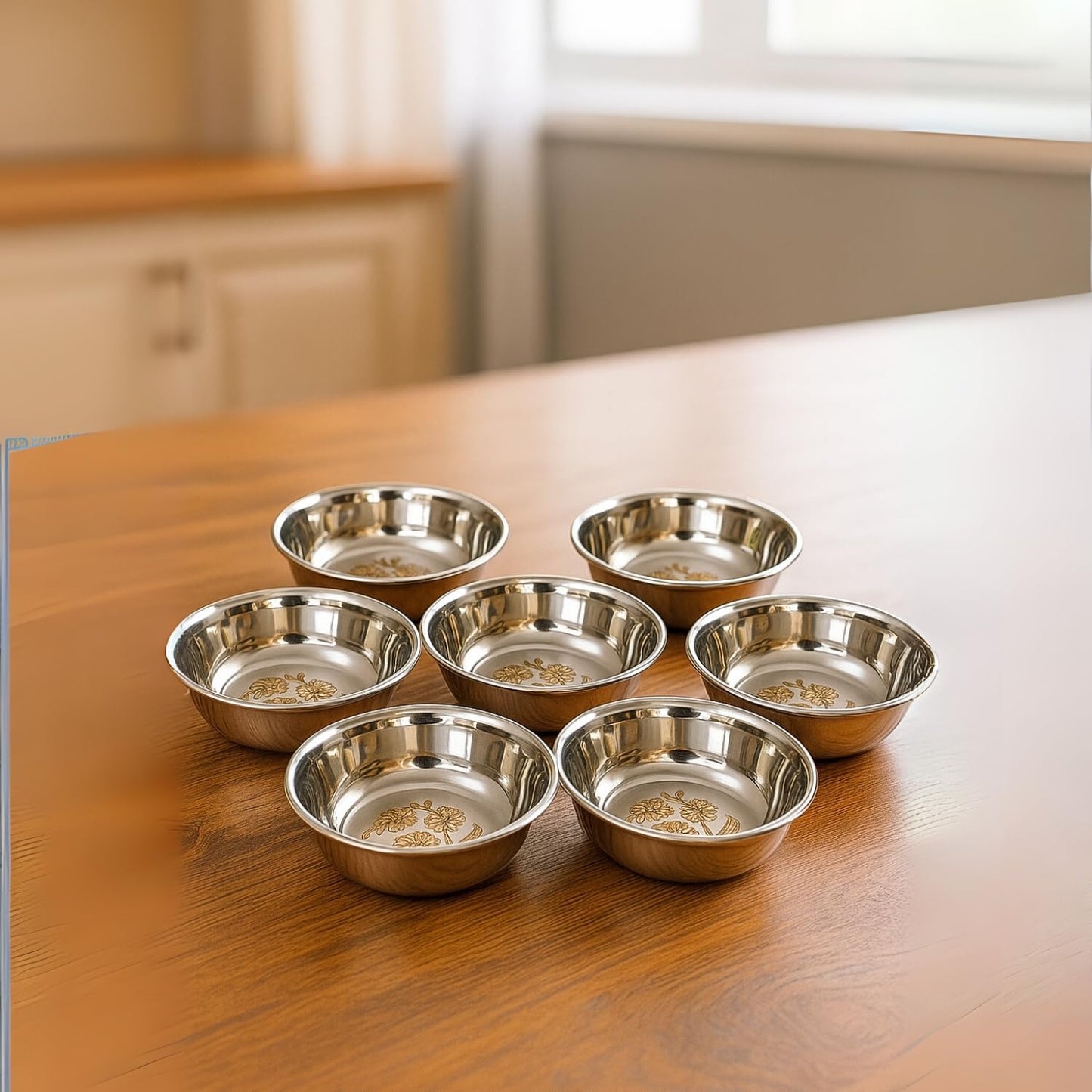 Buy 6 Piece Stainless Steel Serving Bowl Set | Utility Gift @ ₹31/- Per Piece | All India Delivery