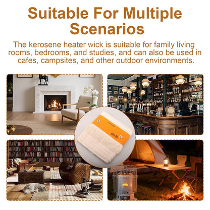 32225 Kerosene Wicks for Kero World KW-24C DuraHeat DH-2300 Dyna-GLO CV-2300&RMC-95C Envirotemp CV-2300 Keroheat CV-2300，Kerosene Heater Replacement Wicks