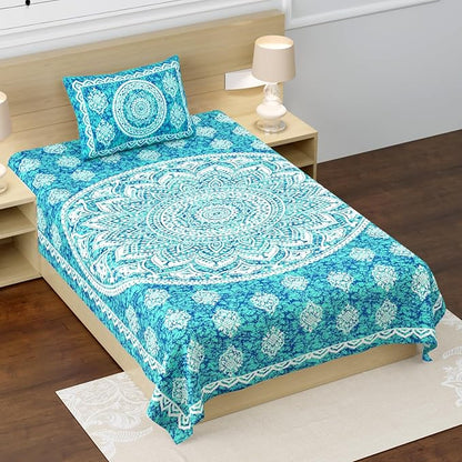 Diwali Gift Double Bed Bedsheet under ₹ 149 | Cotton 53x85 inch, Multicolor MOQ 51 Pcs - ₹7599/-