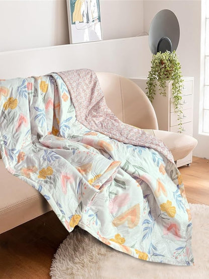 Double Bed Blanket 225×180 cm | Quilted Microfiber