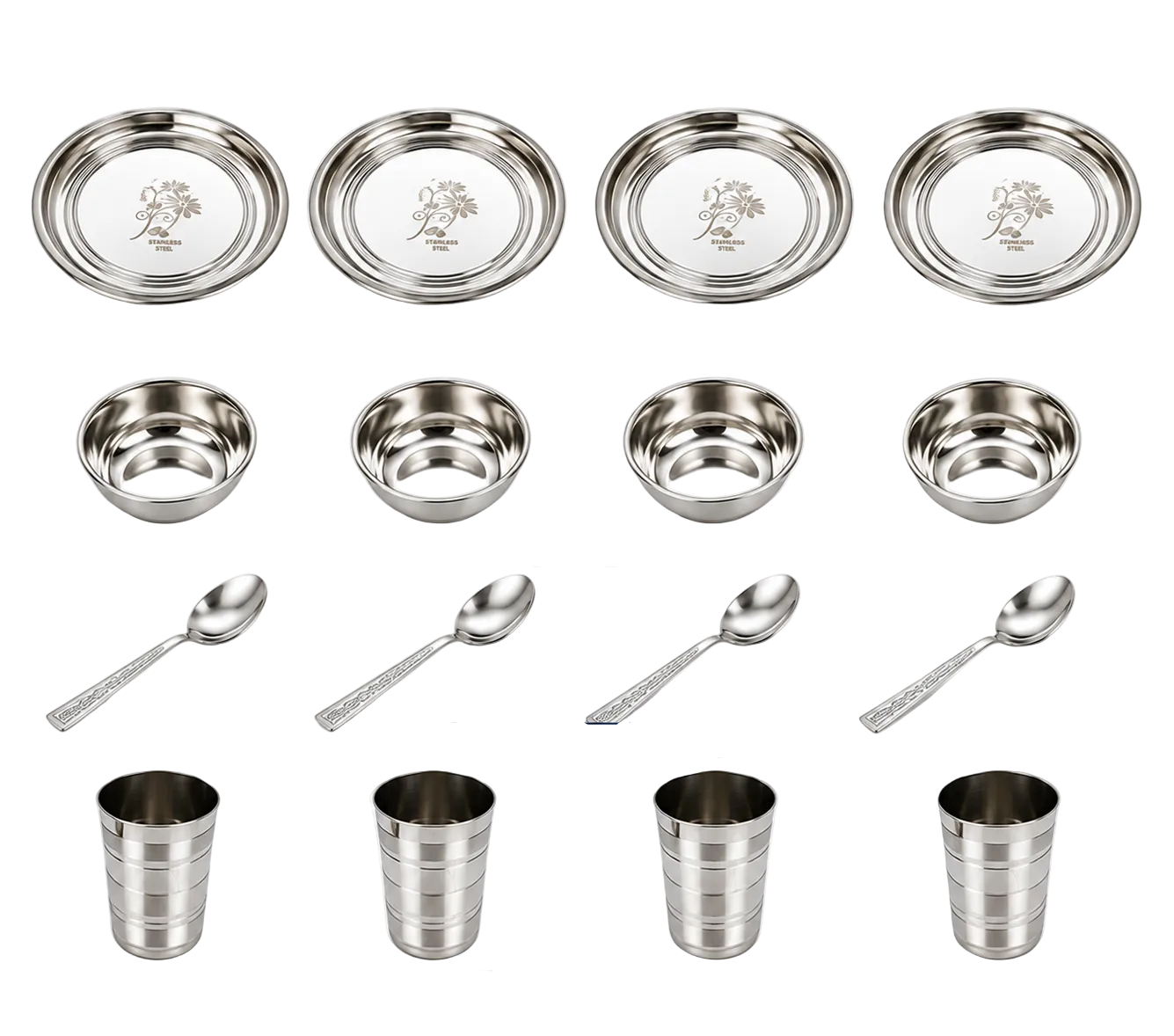 Diwali Gift Under ₹399/- | Stainless Steel Dinner Set At Lowest Price