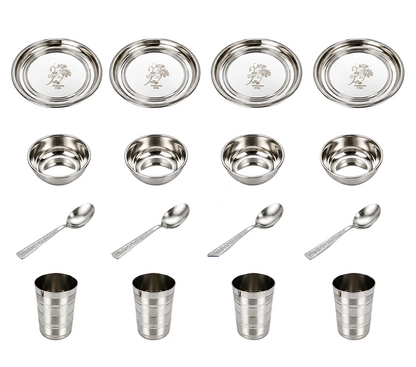 Diwali Gift Under ₹399/- | Stainless Steel Dinner Set At Lowest Price