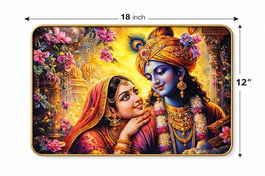 Diwali Gift Crystal Scenery Frame | Mix Design | MOQ 100 Pcs