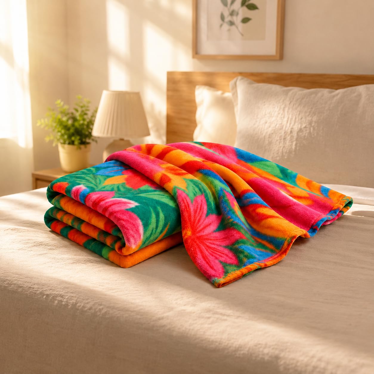 Donation Blanket Floral Blanket  