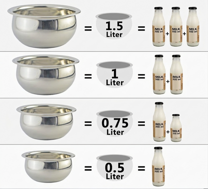 Buy Stainless Steel Serving Bowl Online | Utility Gift  ₹91/- Per Piece | All India Delivery