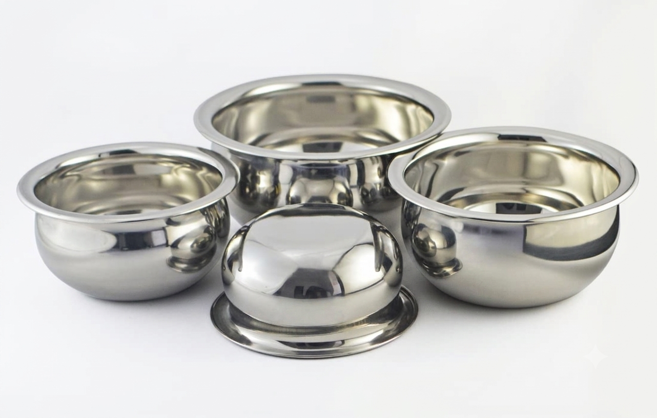 Buy Stainless Steel Serving Bowl Online | Utility Gift  ₹91/- Per Piece | All India Delivery