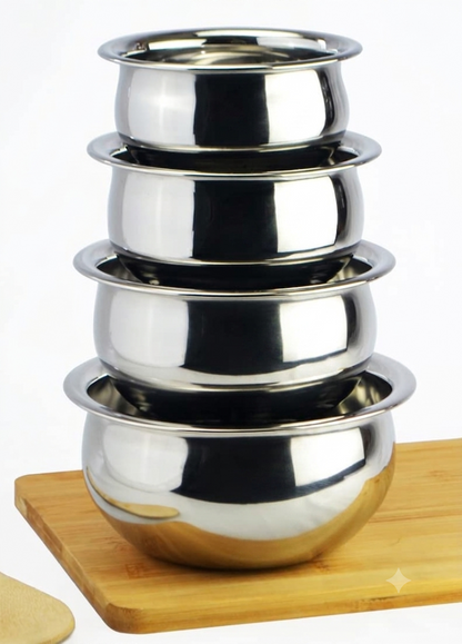 Buy Stainless Steel Serving Bowl Online | Utility Gift  ₹91/- Per Piece | All India Delivery