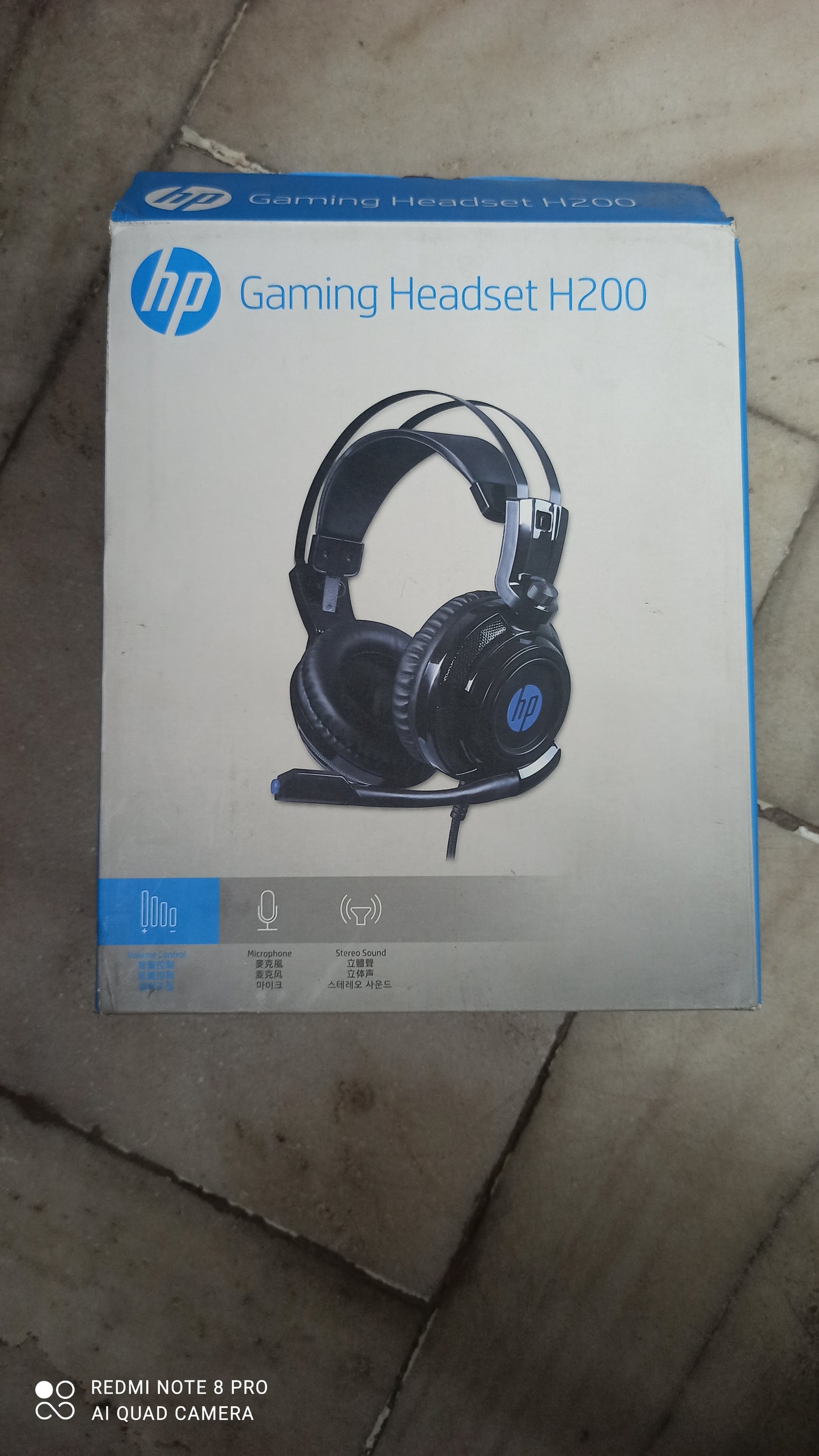 HP H200 Wired Gaming Over Ear Headphone with Mic